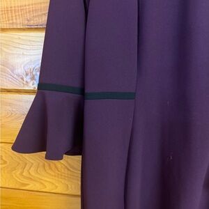 Calvin Klein Bell Sleeve purple Sheath